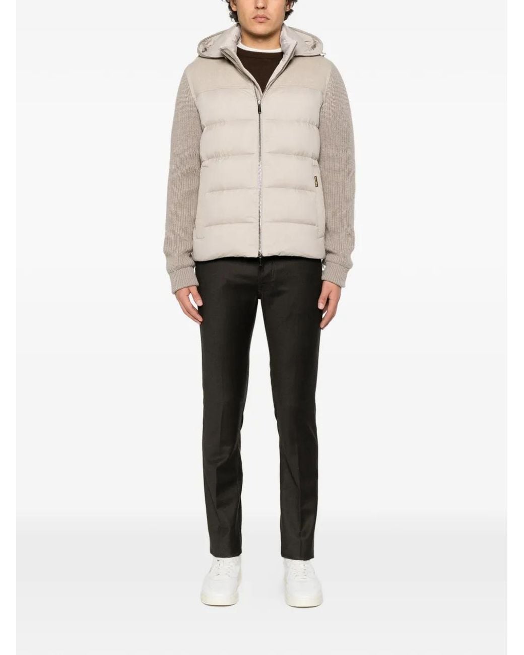 Jacob Cohen Pressed-Crease Trousers in Black for Men | Lyst