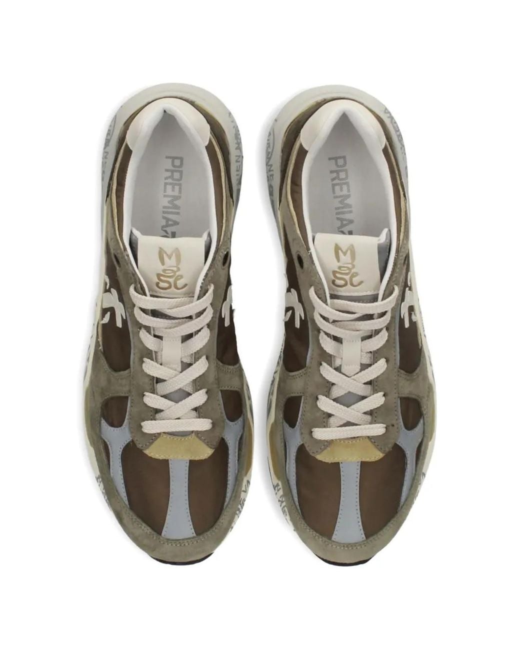Premiata White Mase 8022 Sneakers for men
