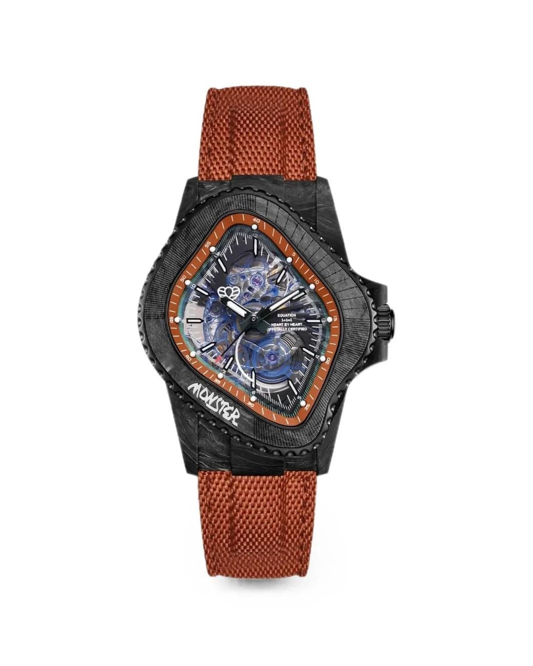 LAARVEE Blue Monster 40Mm Watch for men