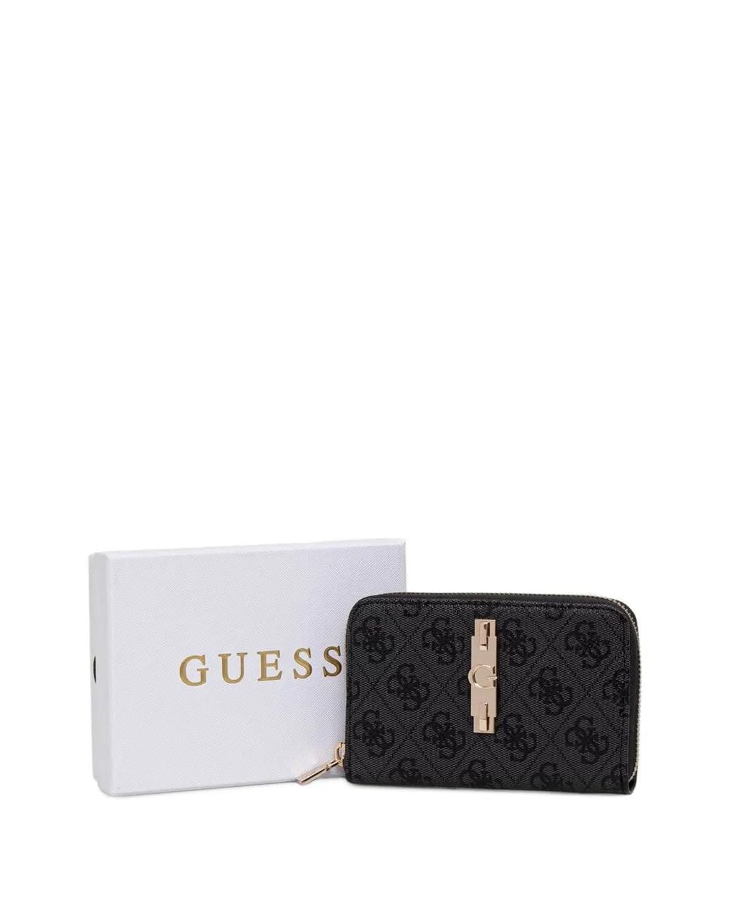 Guess Black Yvonne Logo Wallet