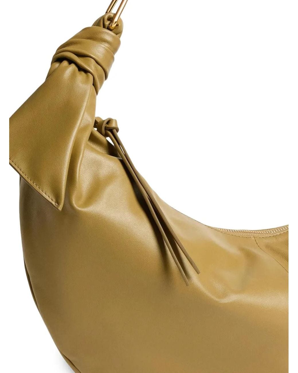 Coccinelle Metallic Grand Sac Porté Épaule Furoshiki À Détail De Nœud