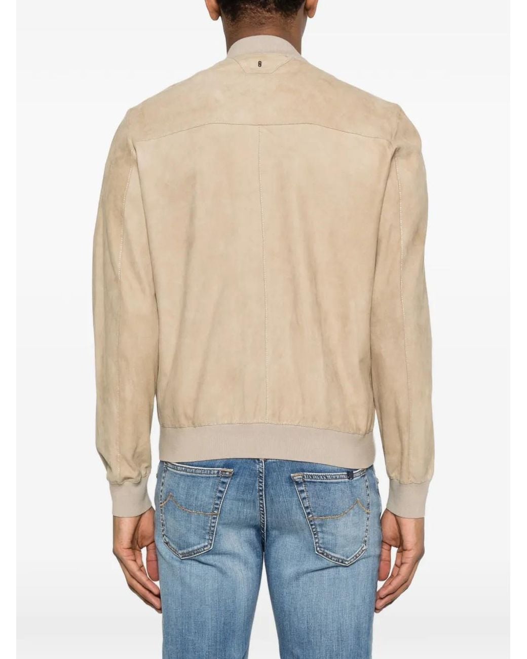 Salvatore Santoro Natural Zip Pocket Jacket for men