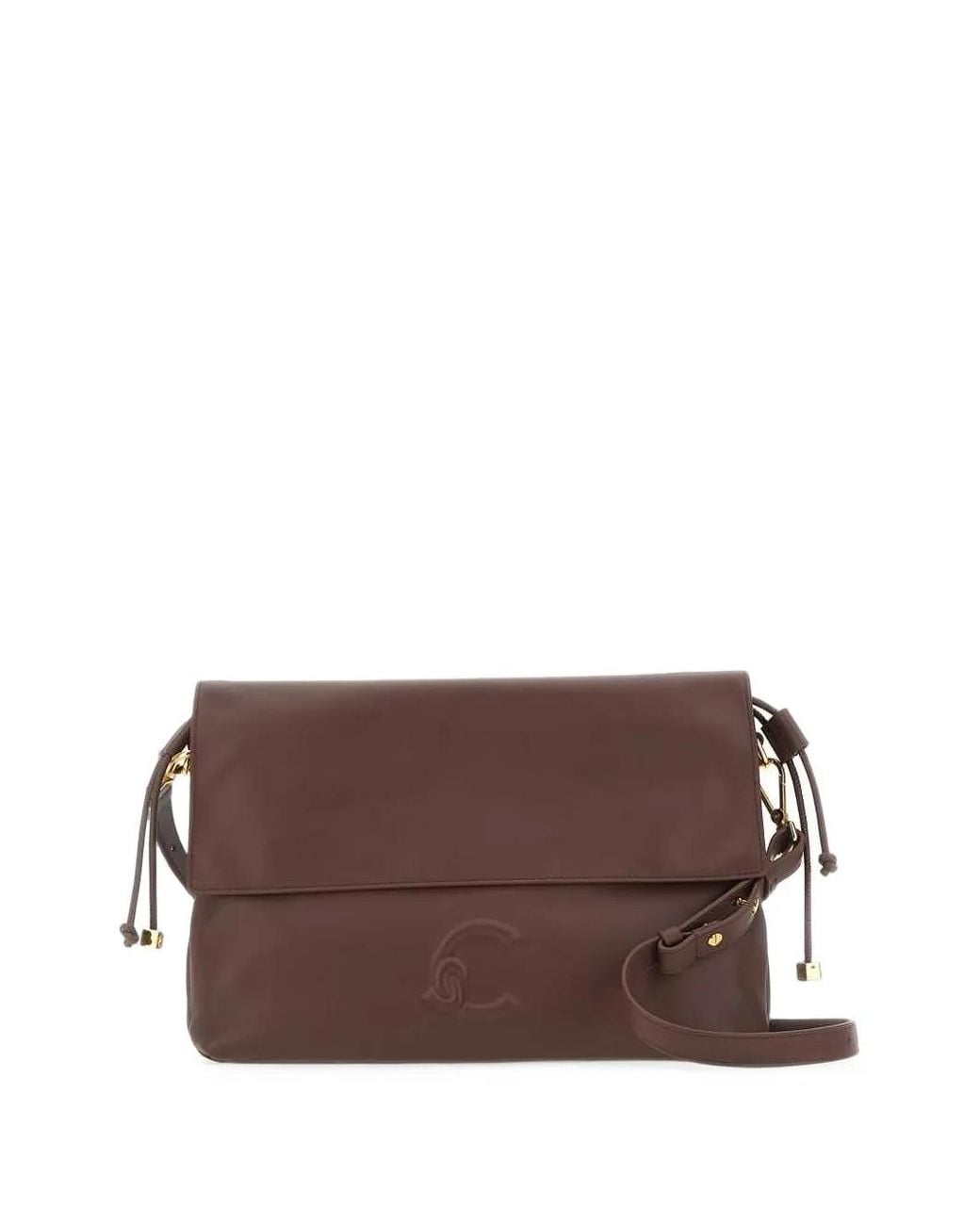 Coccinelle Brown Lidia Small Leather Shoulder Bag