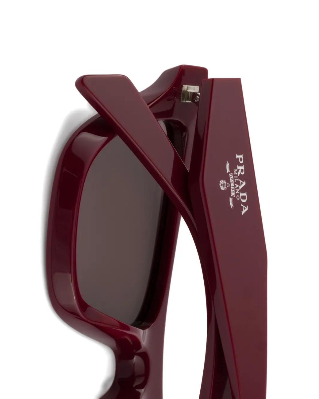 Prada Pink Sunglasses With Logo