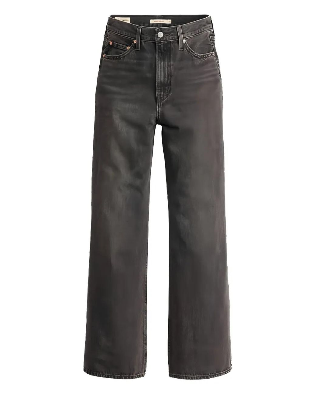 Jean À Coupe Ample Levi's en coloris Gray