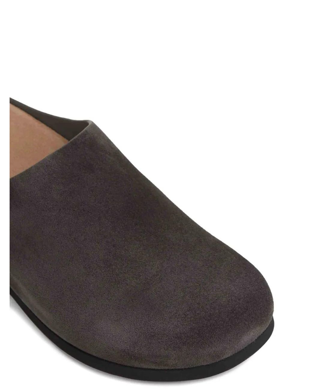 Common Projects Black Suede Flat Mules for men