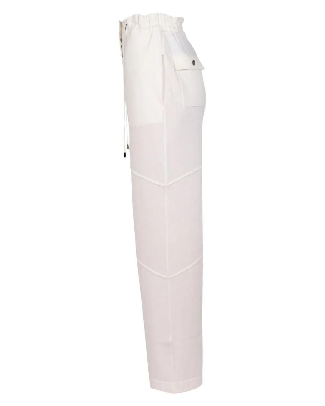 Pantalones Con Cordones Tom Ford de color White