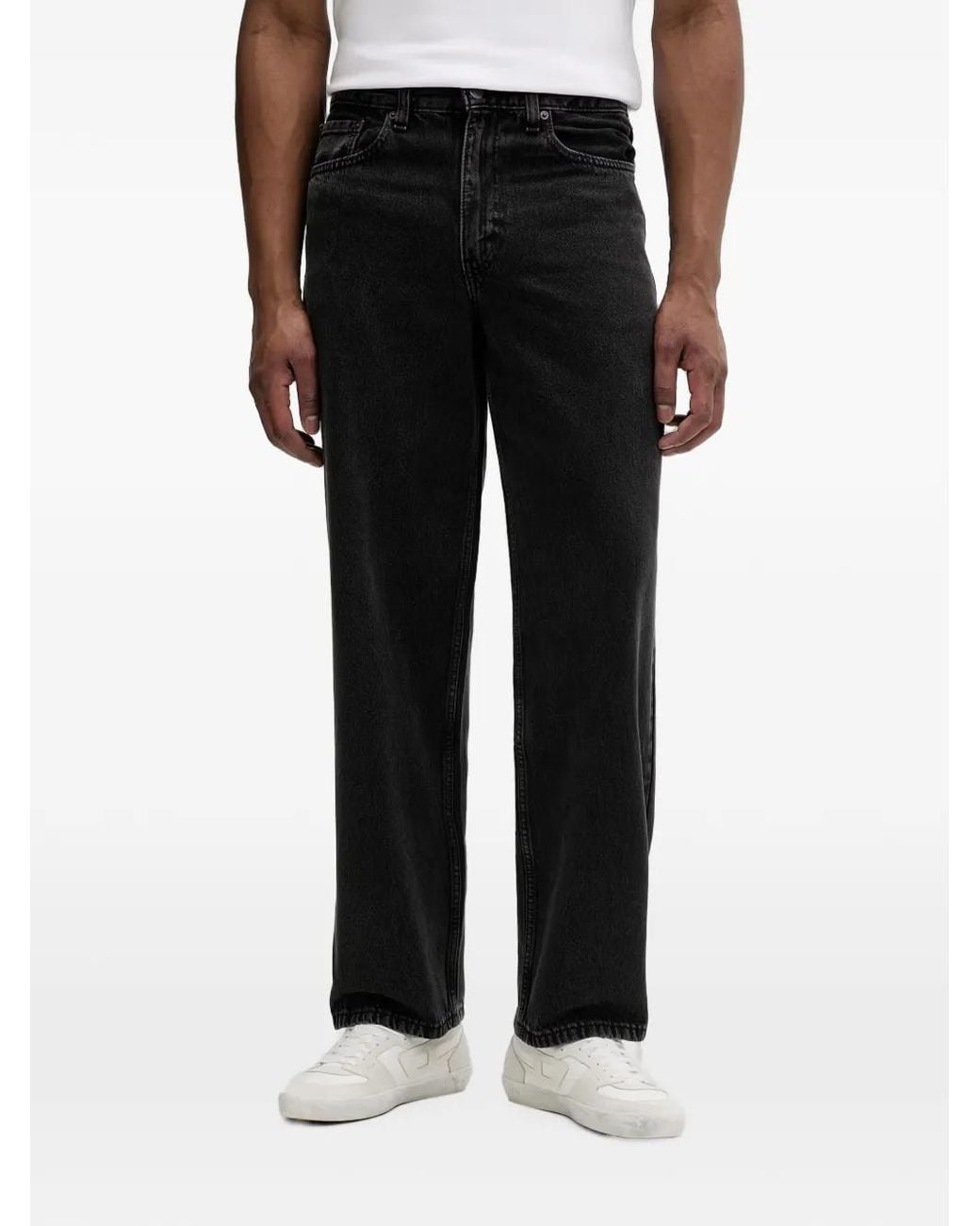 Levi's Black Jean 578 À Coupe Ample for men