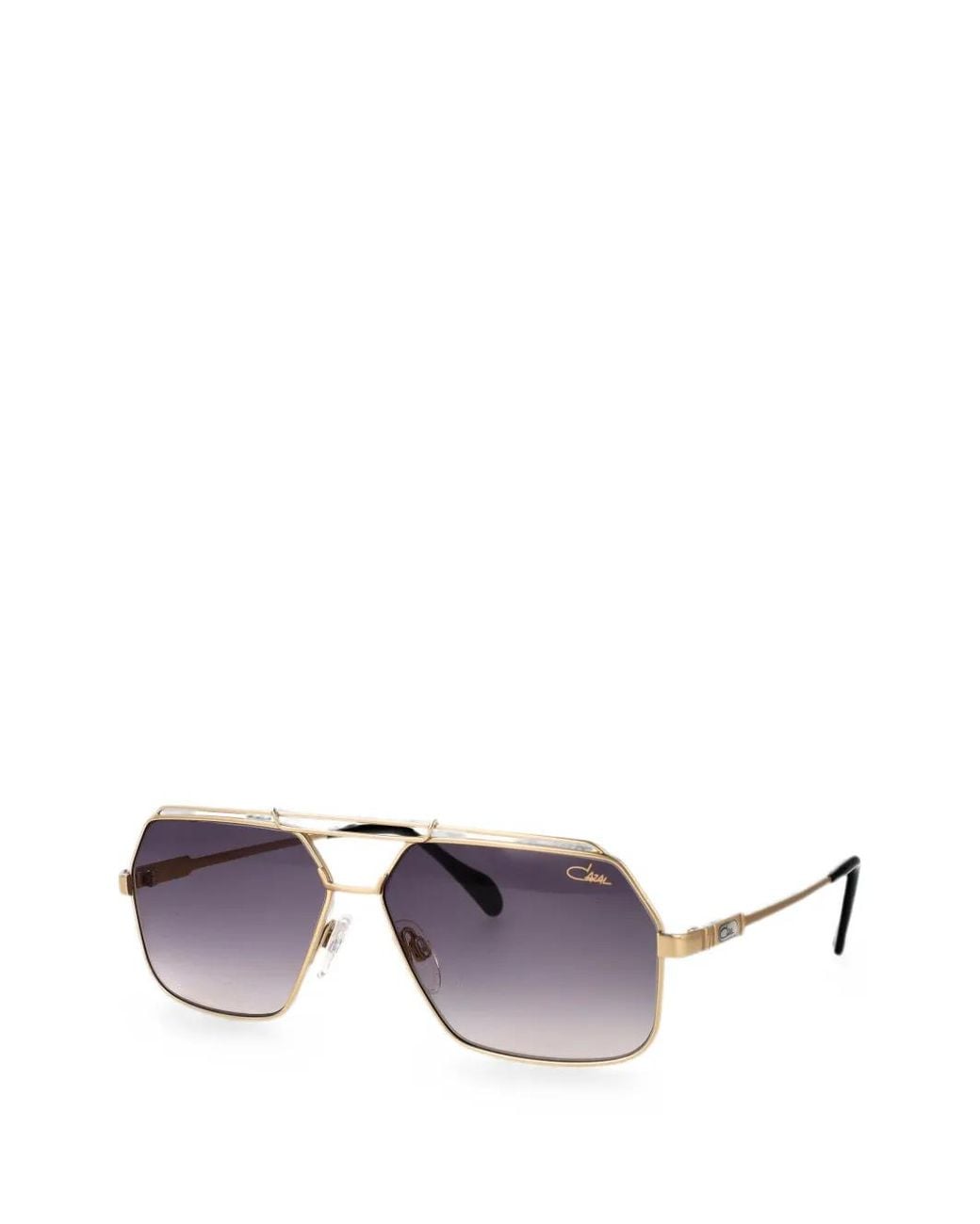 Cazal Purple Geometric-Frame Sunglasses for men