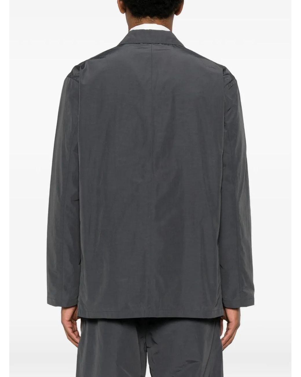 Goldwin Gray Blazer Relax Nylon 2B for men