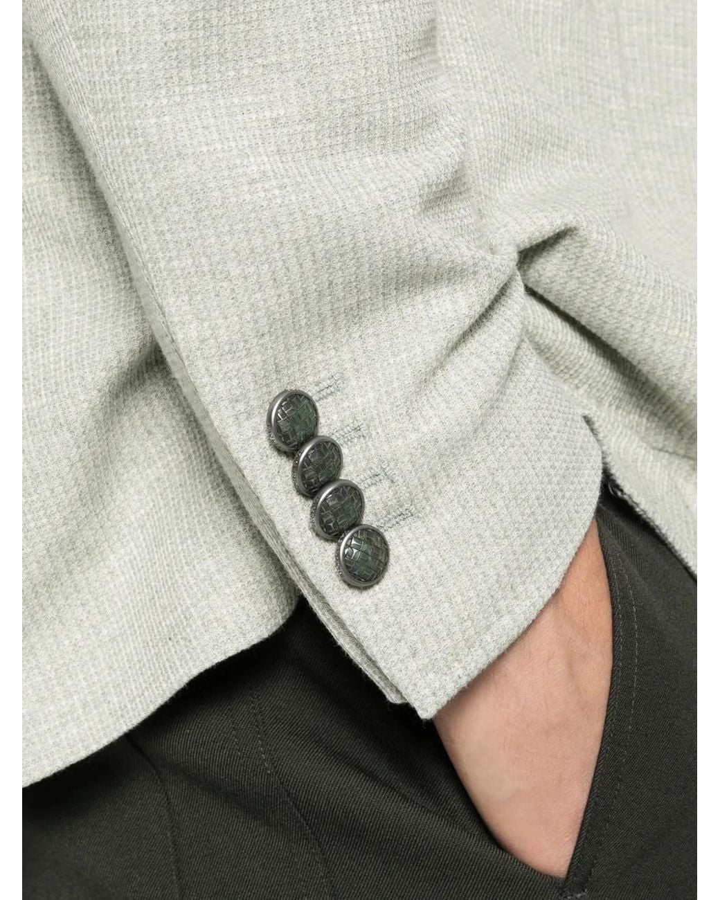 Blazer Con Botones Tagliatore de hombre de color White