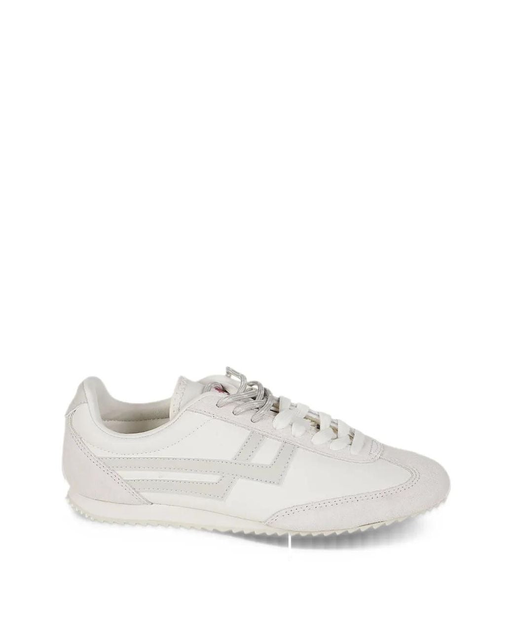 Pro Keds White Racer 77 Panelled Sneakers