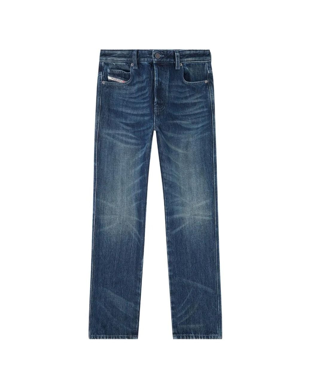 DIESEL Blue Slim Jeans Regular-Waist 1993 D-Vyl for men