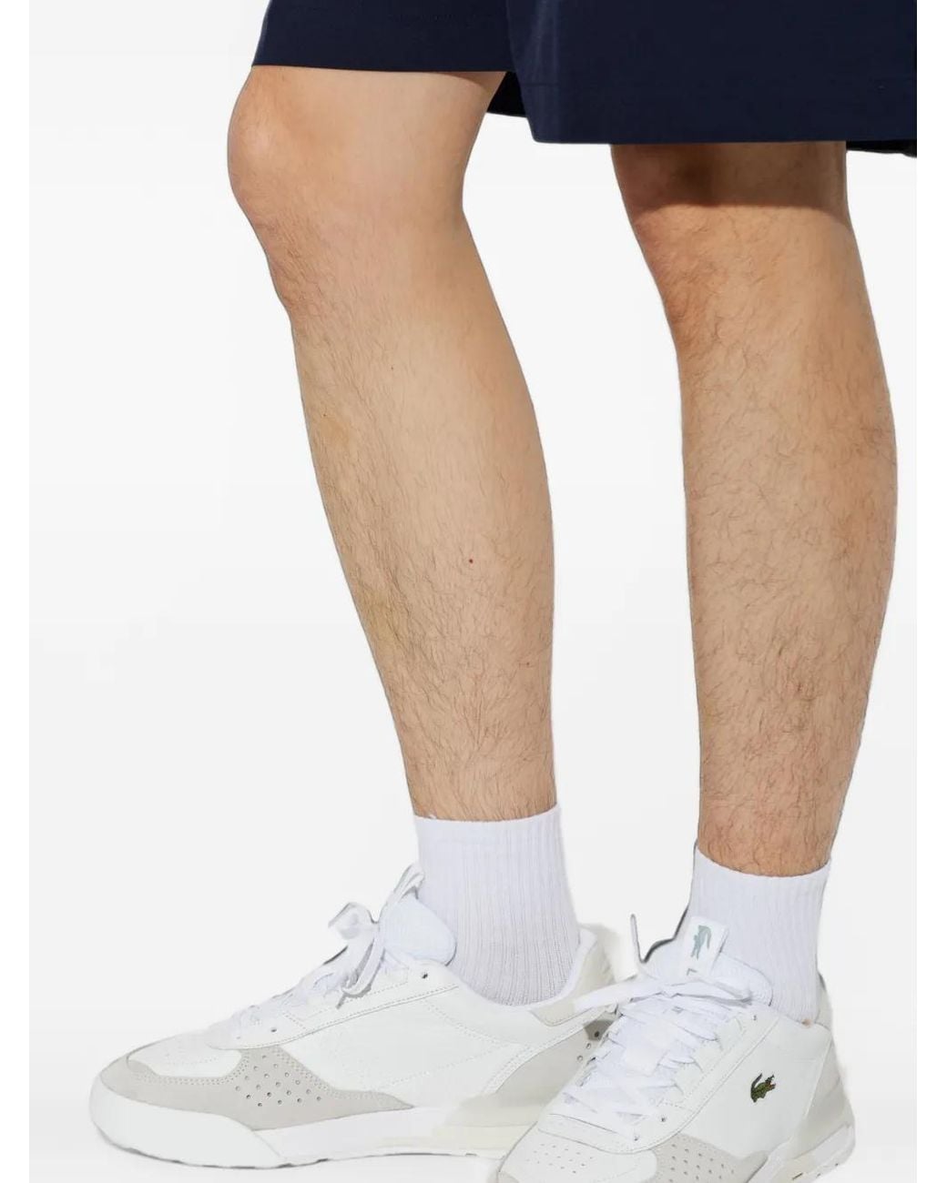 Lacoste White Slam Break Sneakers for men