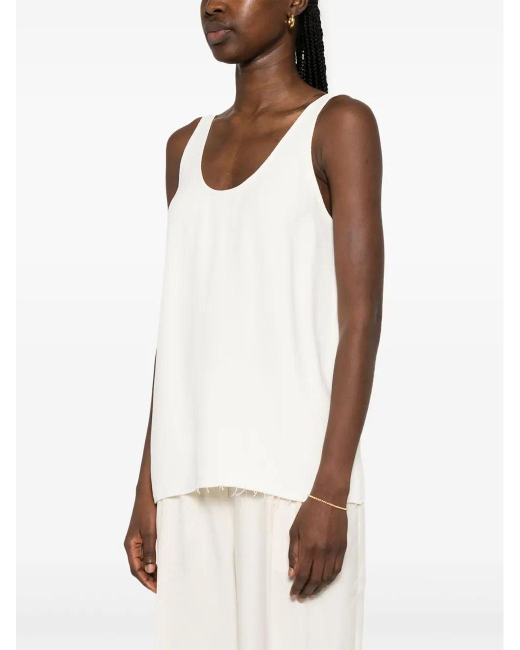 Totême  White Textured Top