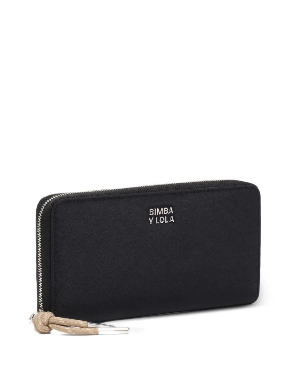 Bimba Y Lola Black Large Nylon Wallet