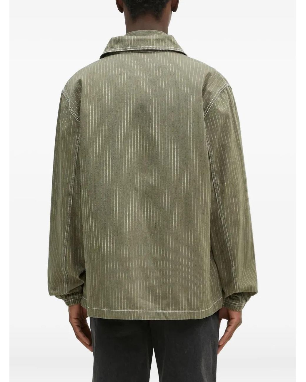 adidas-green-Pinstripe-Zip-Up-