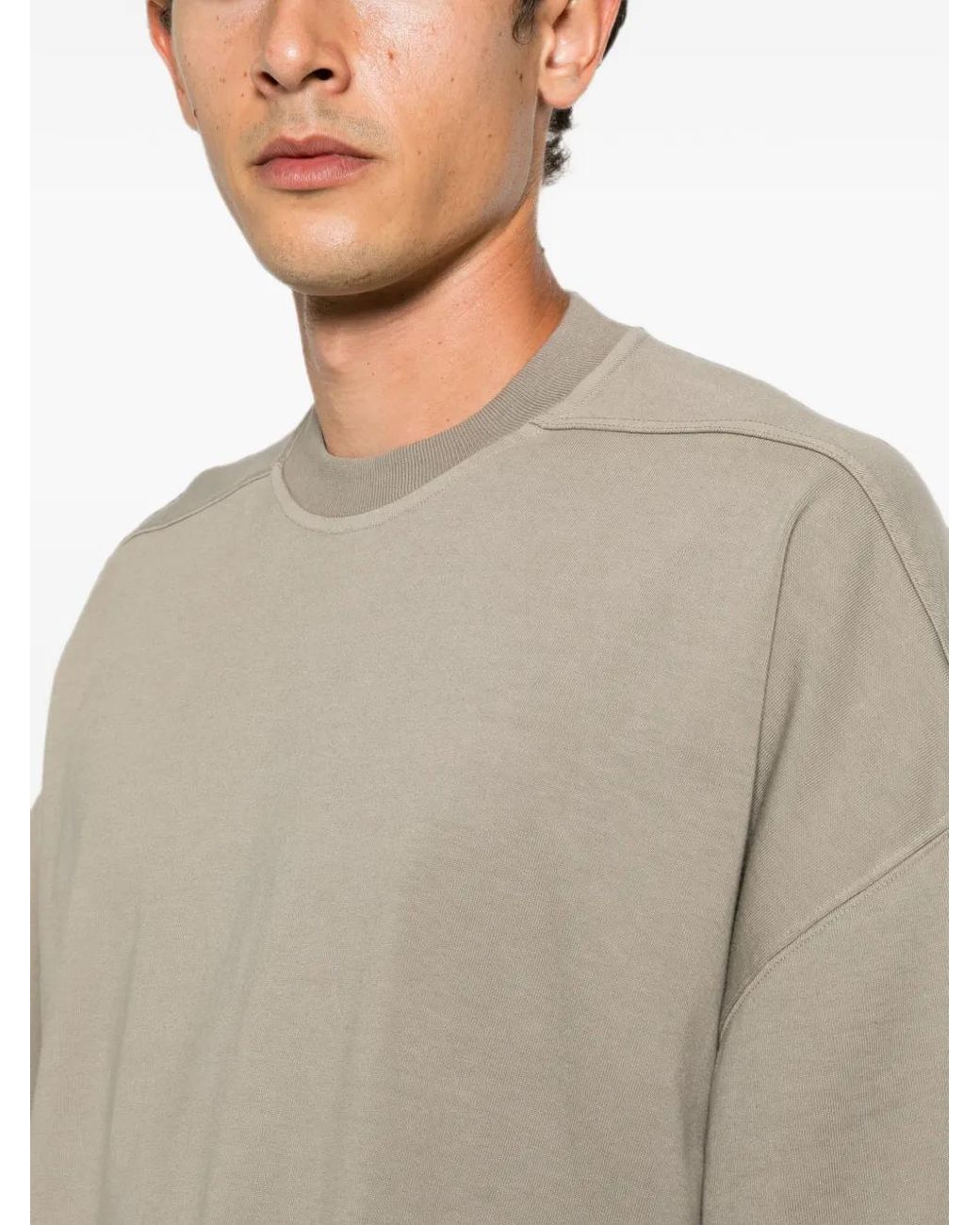 Rick Owens Natural T-Shirt Tommy T À Manches Courtes for men