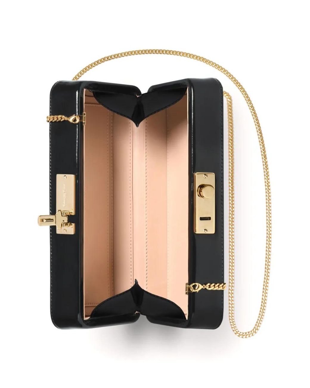 Gianvito Rossi Black Valì Clutch