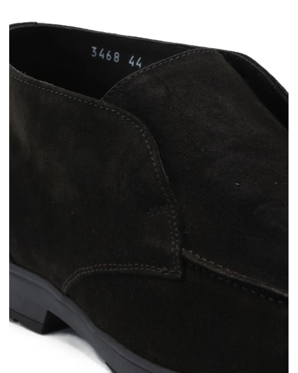 Doucal's Black Suede Desert Boots for men