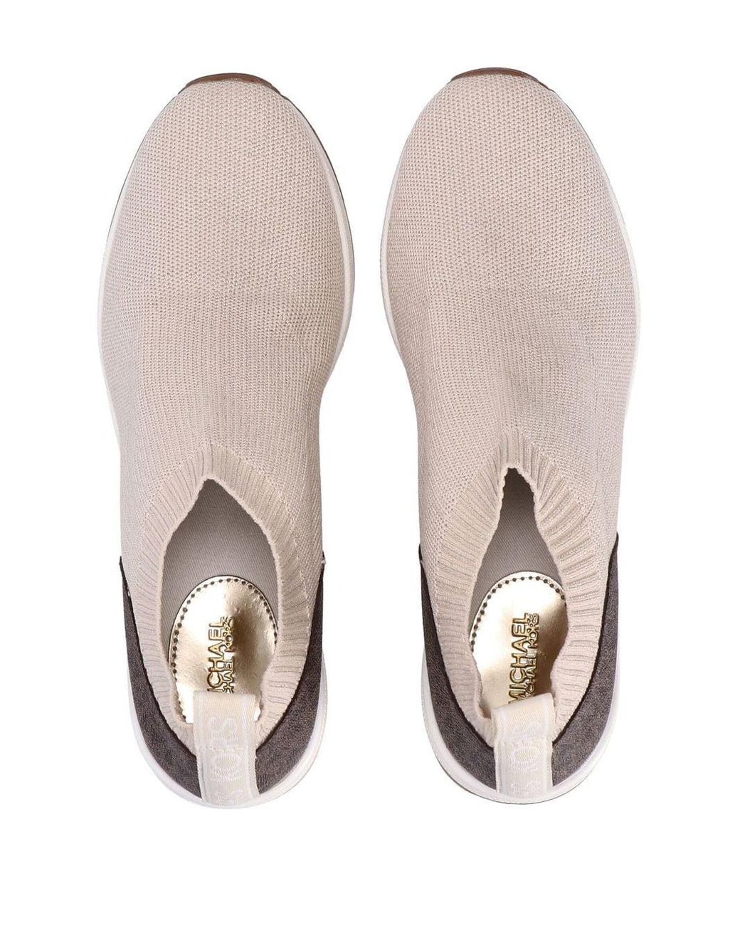 MICHAEL Michael Kors Mabel Slip-on Sneakers in White | Lyst