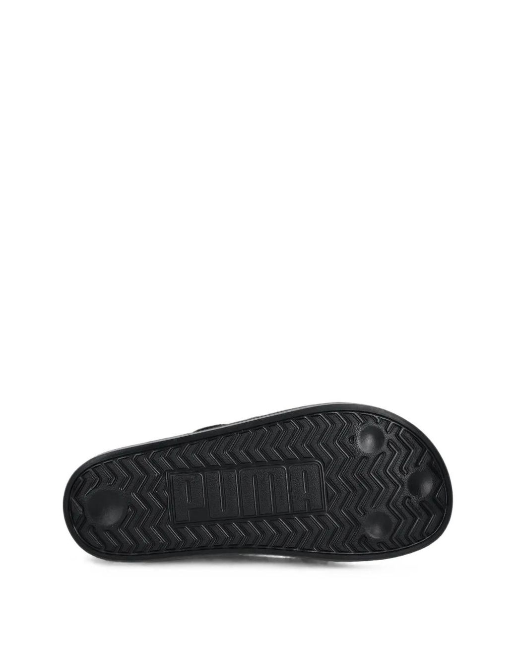 PUMA Black Claquettes Leadcat À Plateforme