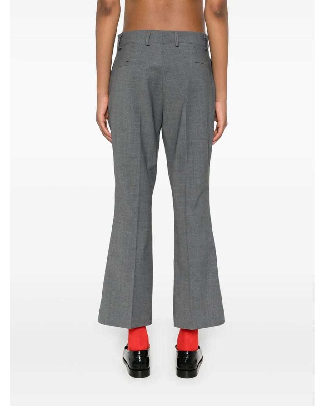 DR. HOPE Gray Tailored Trousers