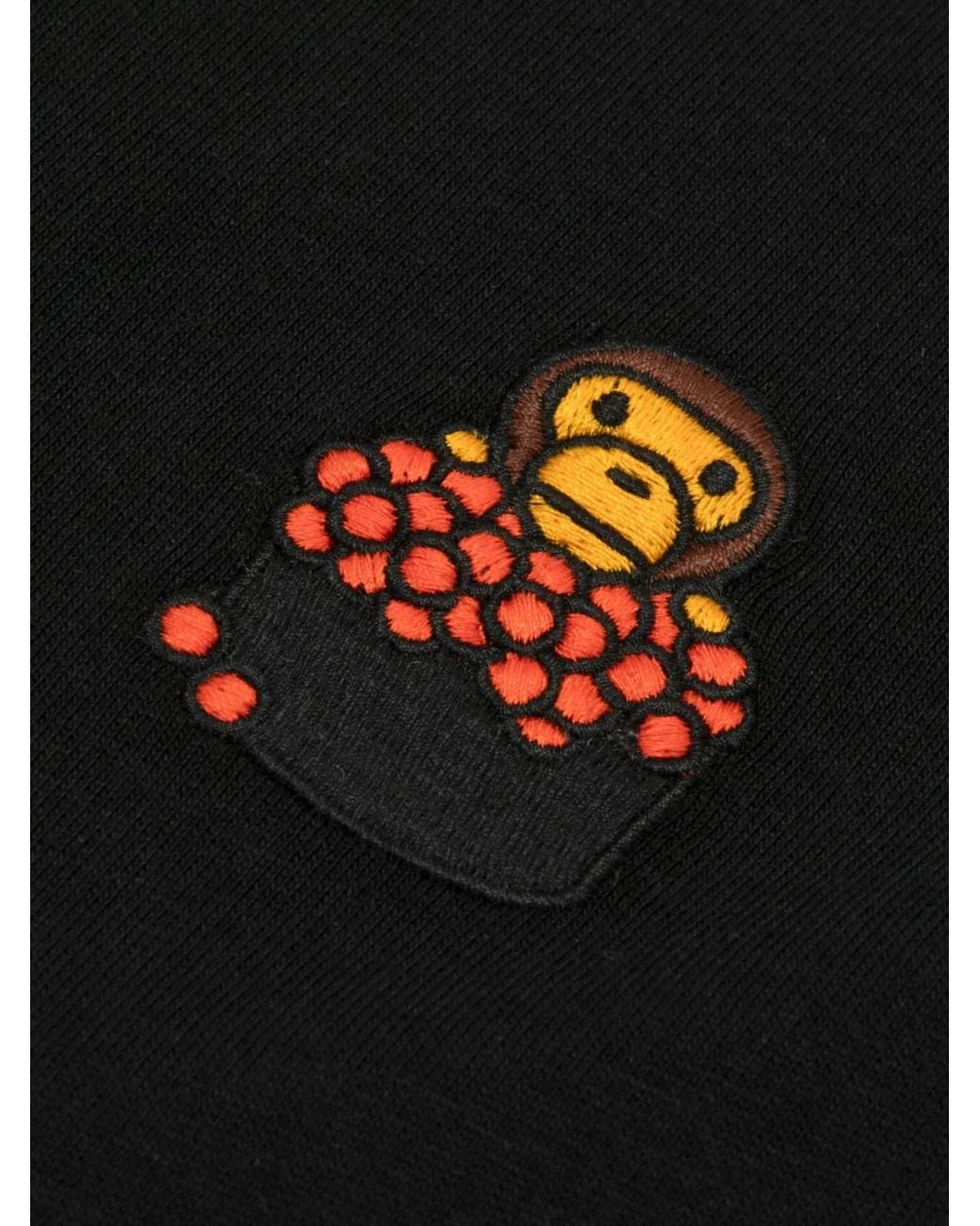 *BABY MILO® STORE BY *A BATHING APE® Black Sushi-Print T-Shirt