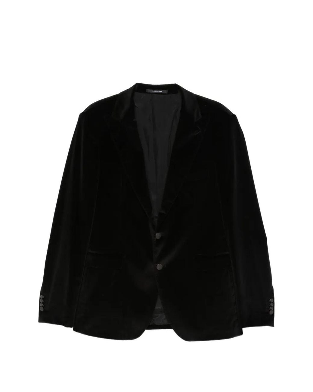 Tagliatore Black Velvet Blazer for men