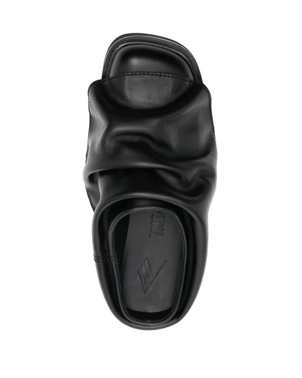 The Attico Black Mini Robin Stiefel