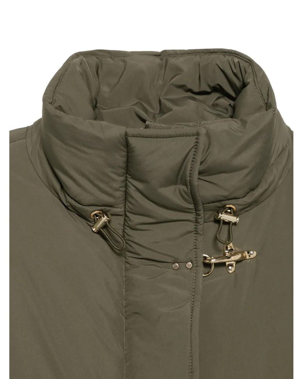 Fay Green Padded Jacket