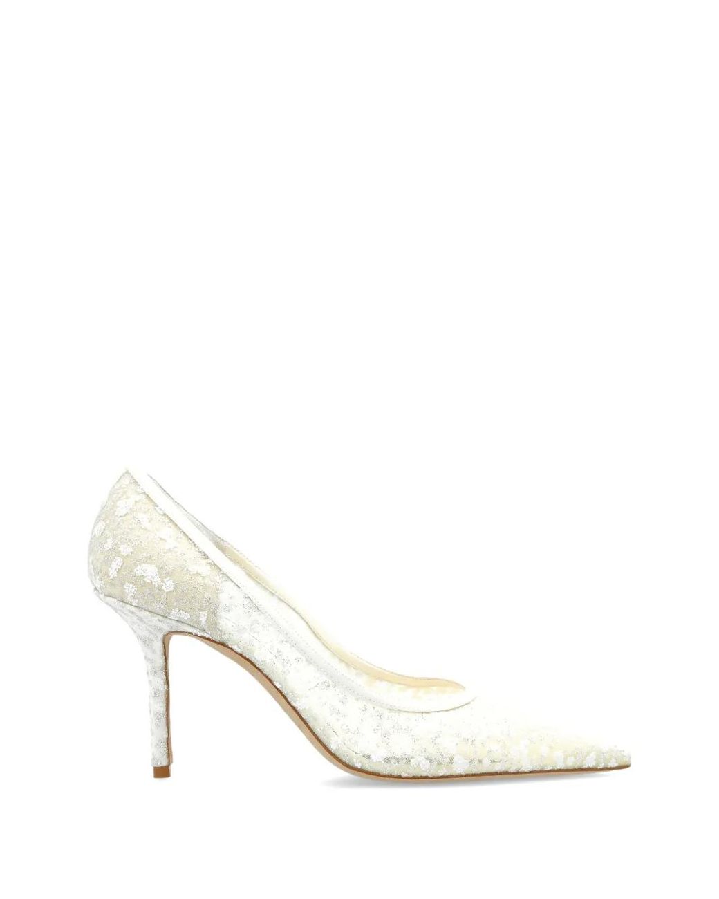 Jimmy Choo White Pumps