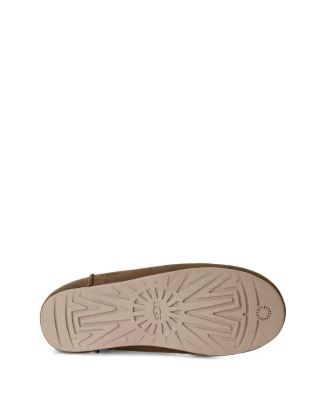 Ugg Brown Elea Suede Slip-On Sandals