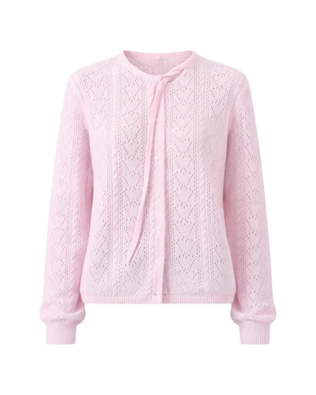 Marco Rambaldi Pink Buttoned Cardigan