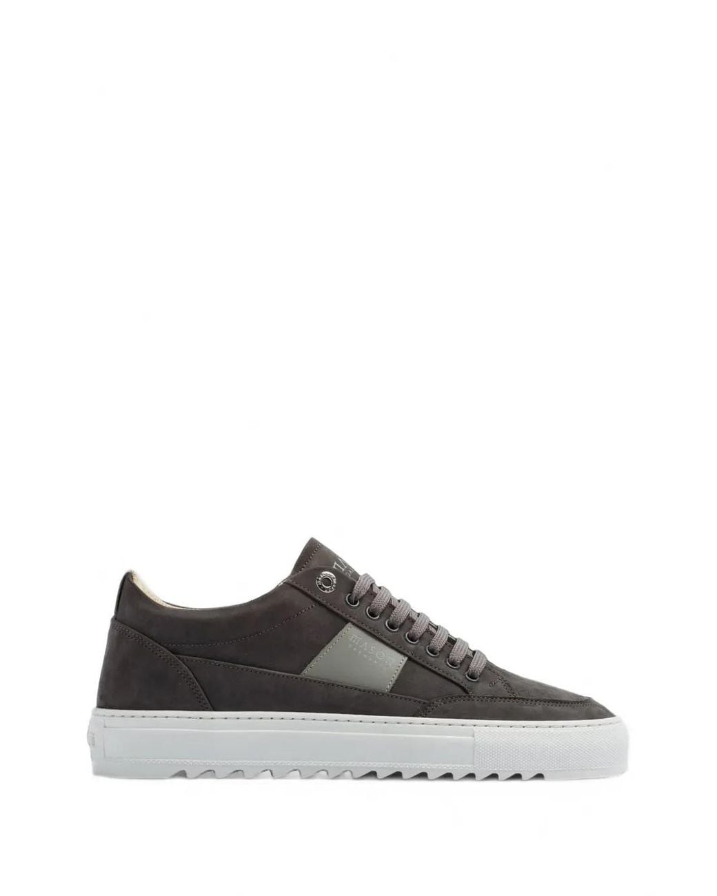 Mason's White Tia Sport Paneled Sneakers for men