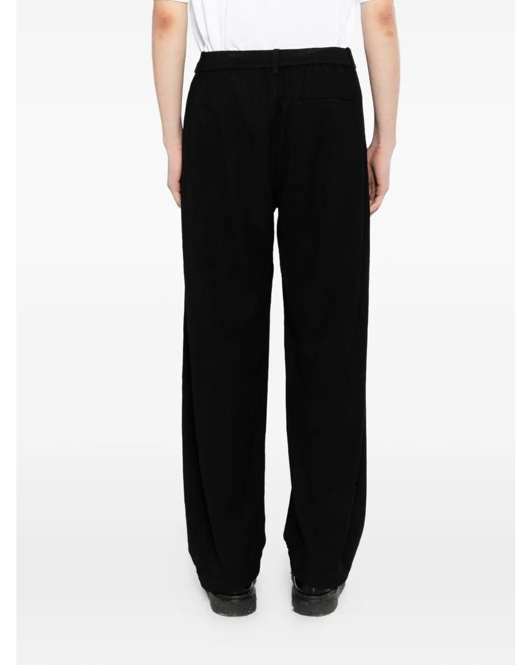 CROQUIS Black Polka-Dot Trousers for men