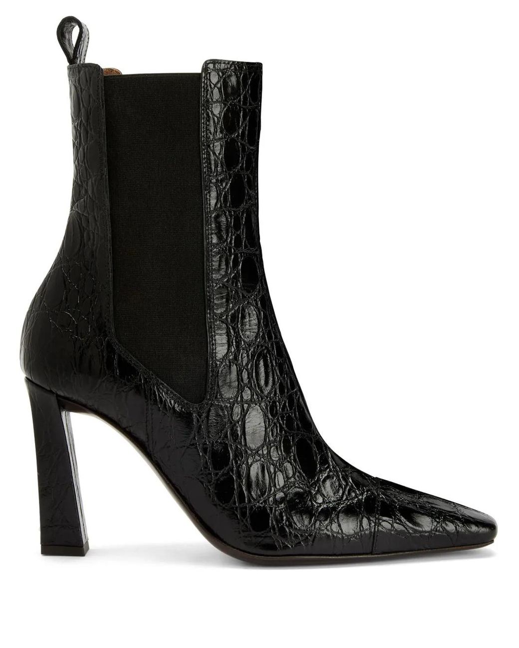 Giuseppe Zanotti Black 90Mm Janiee Beatles Boots