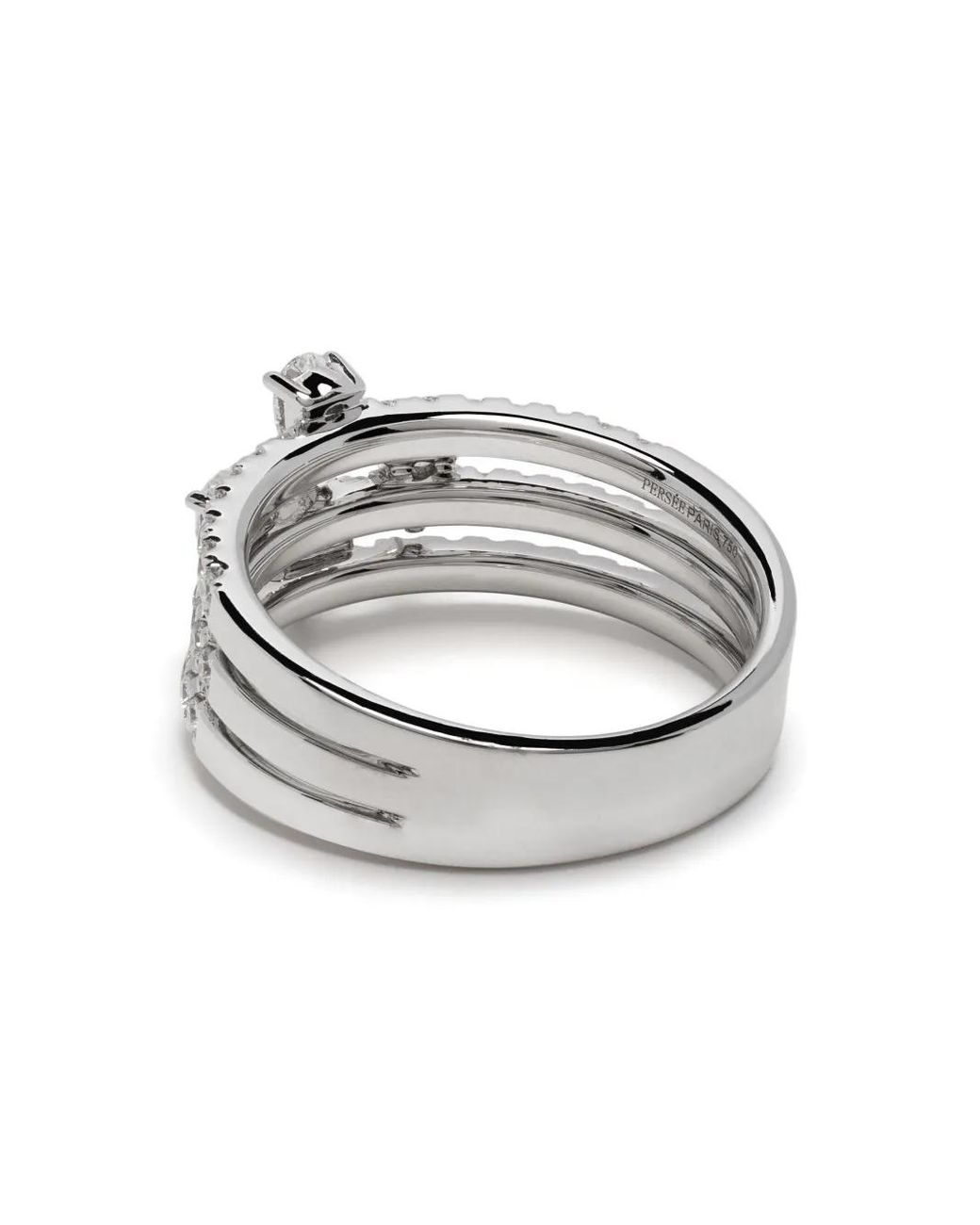 PERSÉE Gray 18Kt Diamond Ring