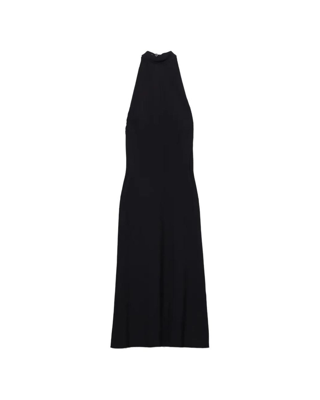 Prada Black Sablé Dress
