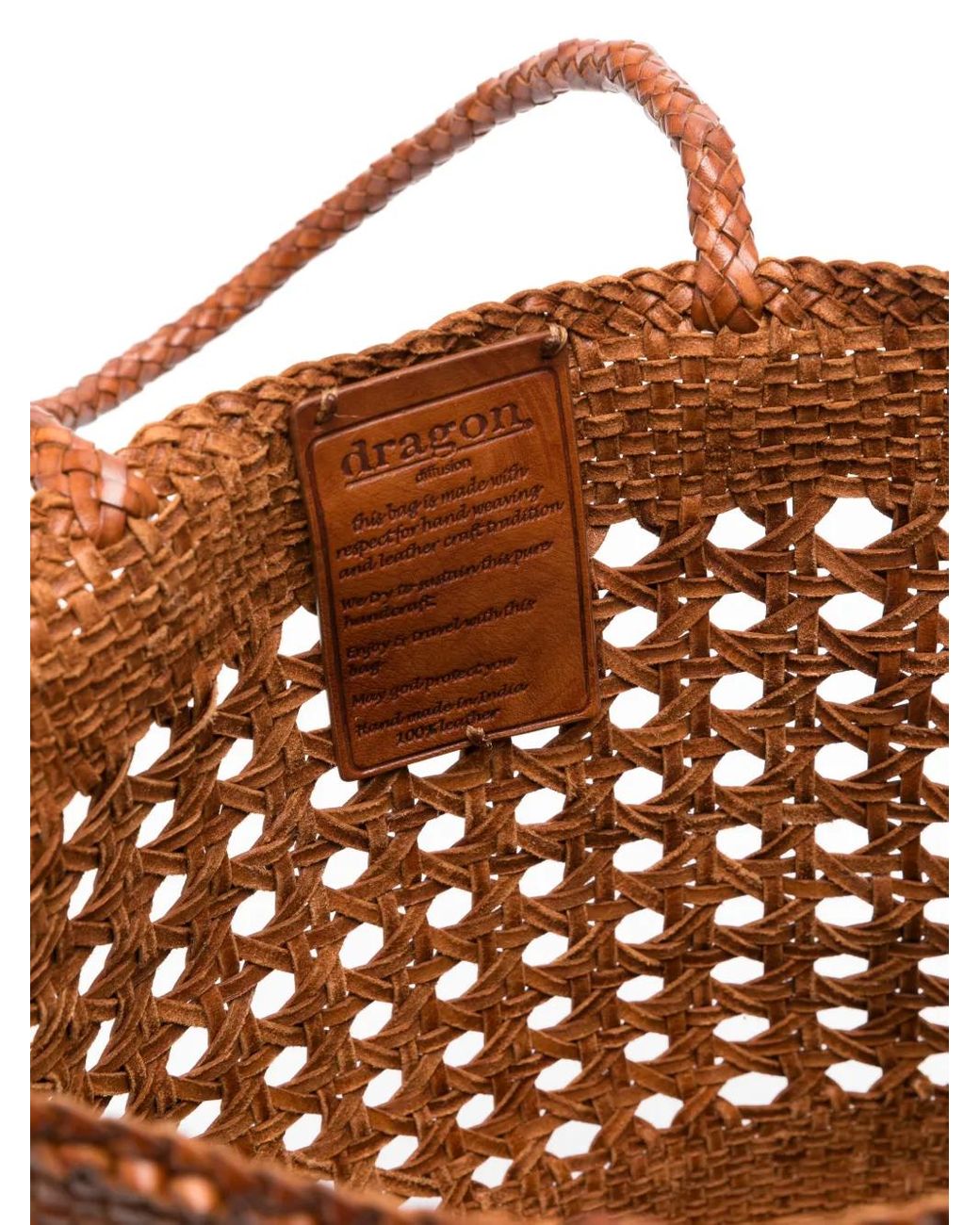 【Dragon Diffusion】ブラウン エクリプスショルダーバッグ Dragon Diffusion Eclipse Bag ~ Dk Brown | Wee Mondine