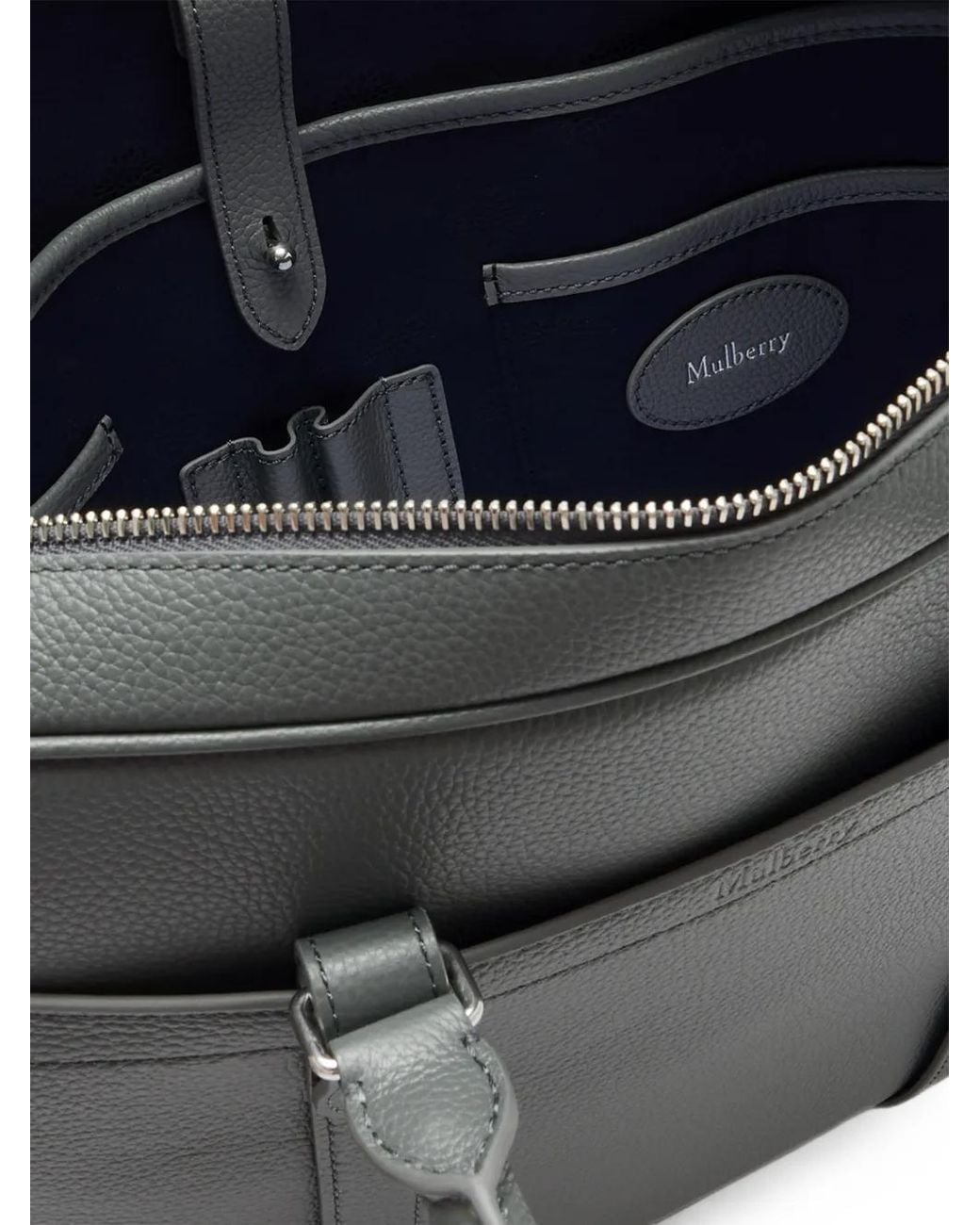Mulberry Black Porte-Documents Heritage En Cuir for men