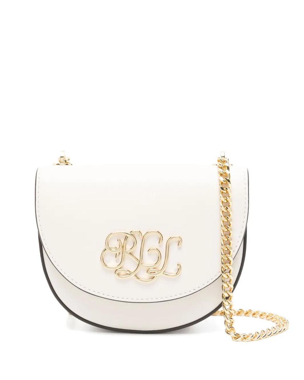 Ralph Lauren White Small Witley Cross Body Bag