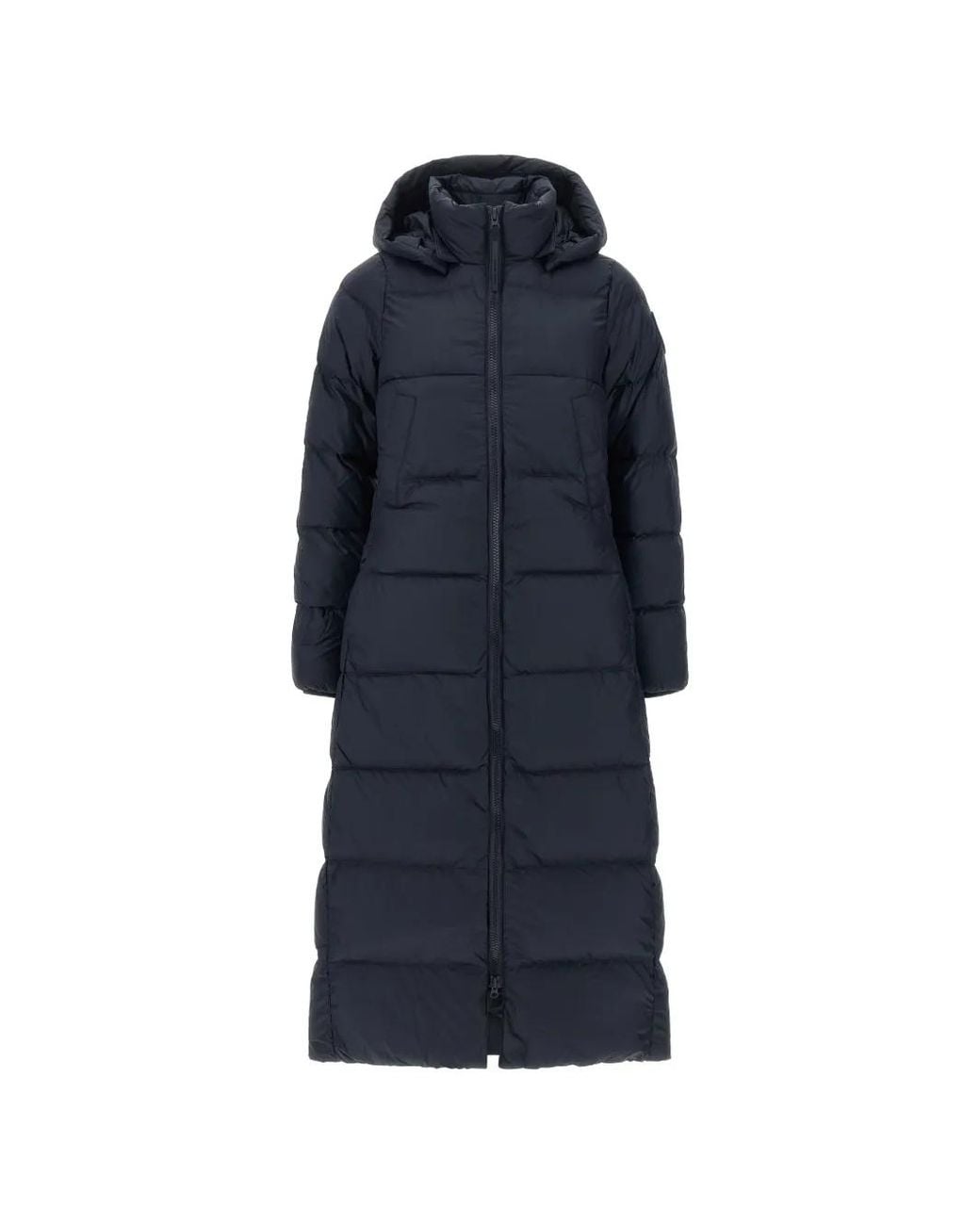 Canada Goose Blue Mystique Quilted Single-Breasted Coat