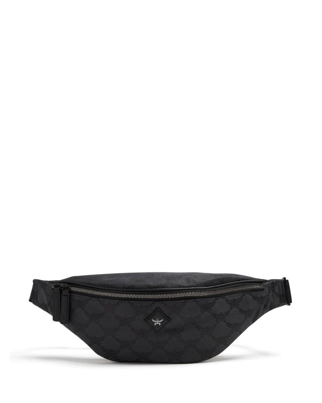 MCM Himmel Canvas Belt Bag in Black for Men Lyst