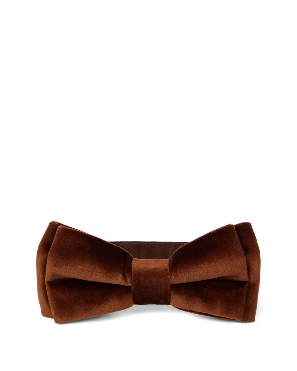 Paul Smith Brown Velvet Bow Tie for men