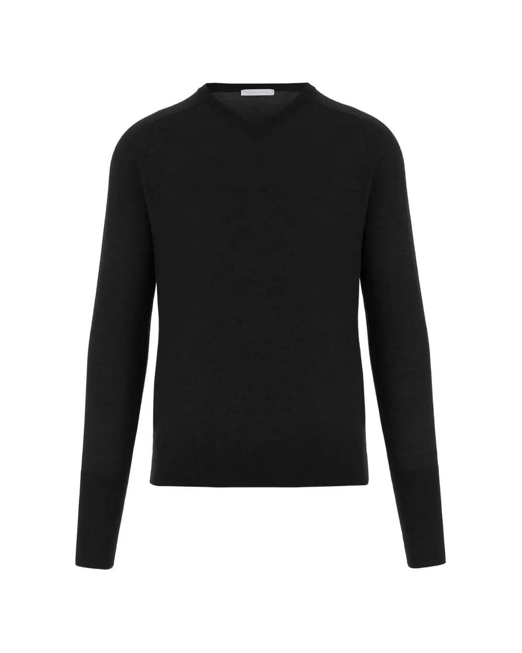 Oliver Lattughi Black Pull À Manches Raglan for men