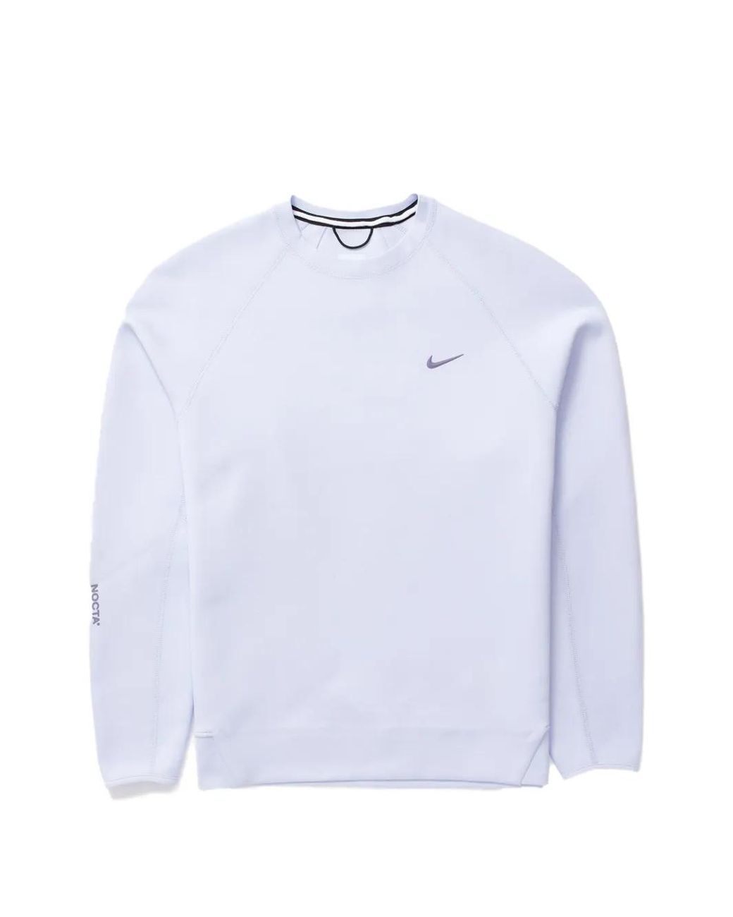 Nike White Crew-Neck Sweatshirt for men
