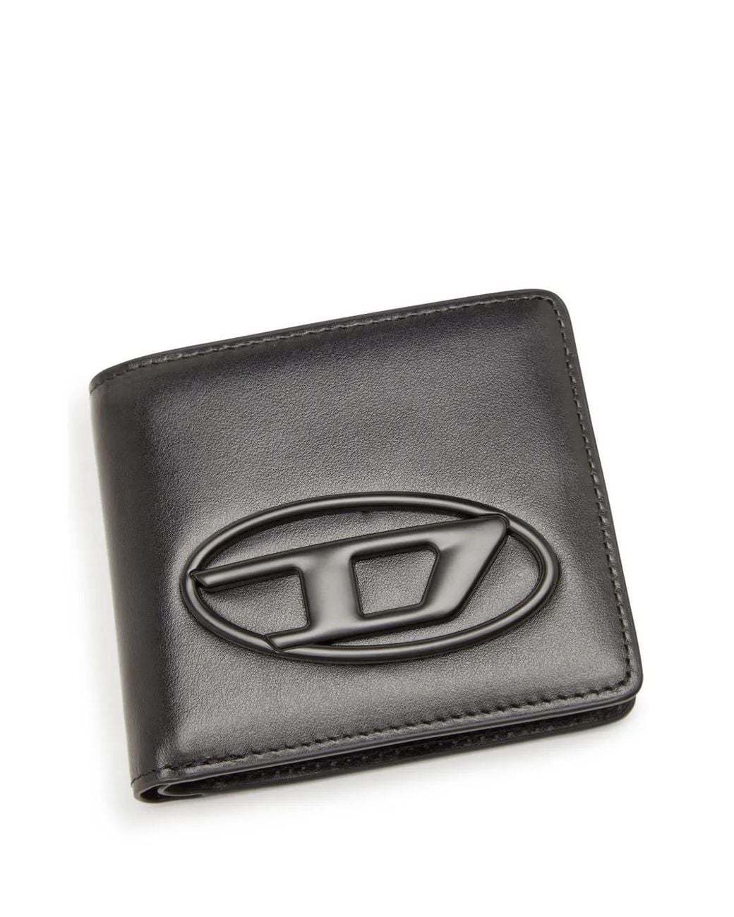 DIESEL Black Holi-D Bi-Fold Wallet