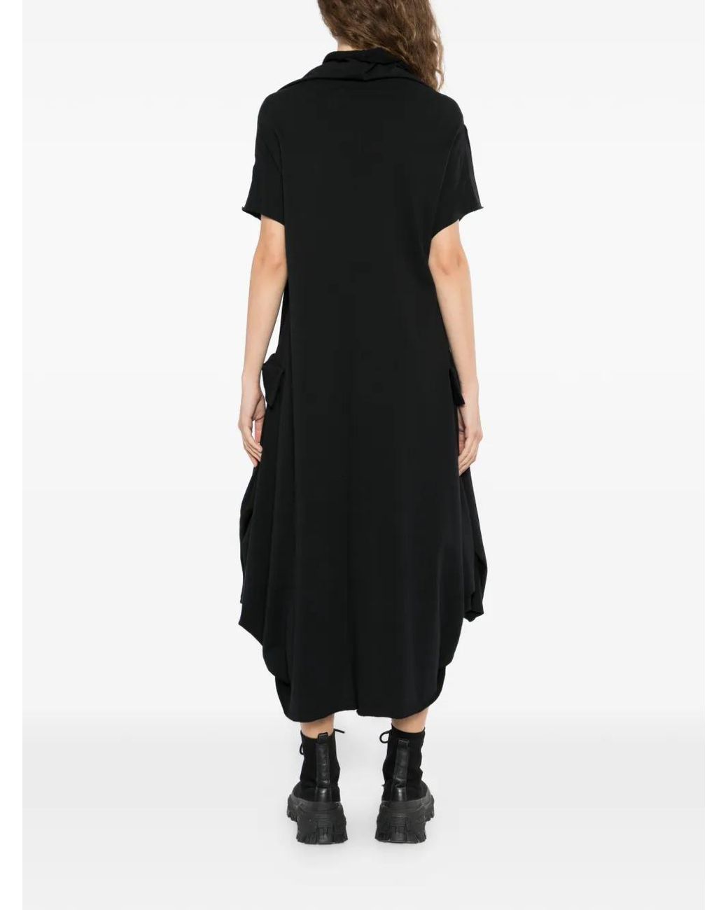 Abito Con Zip E Cappuccio di Limi Feu in Black