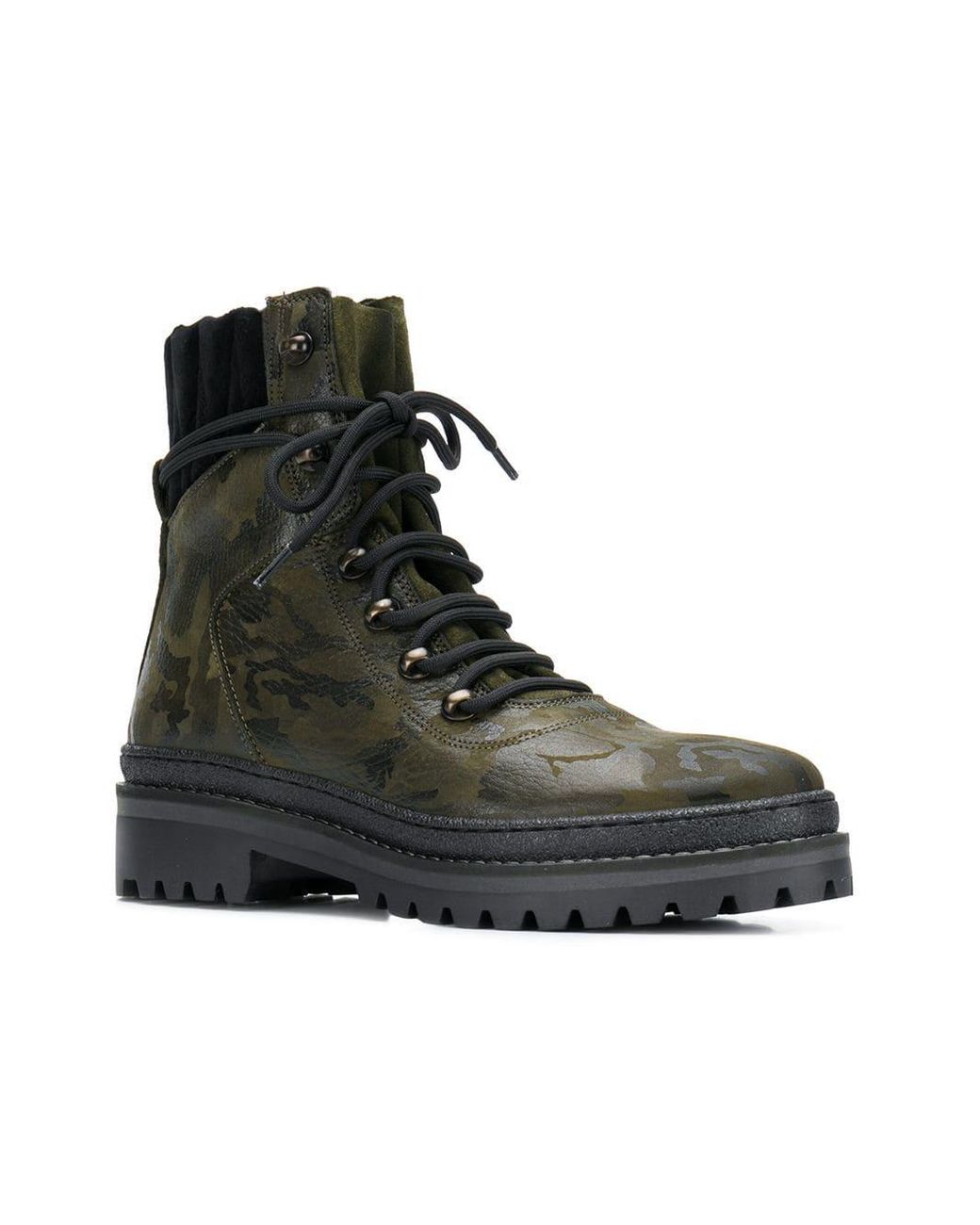 Tommy Hilfiger Hiking-Boots im Camouflage-Look in Grün | Lyst DE